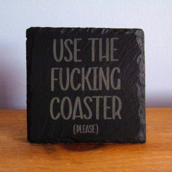 Bark & Burn Other - Slate Coasters (set of 4)